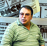 Сергей Конвиз, газета Риск (Кызыл). Фото Виталия Шайфулина