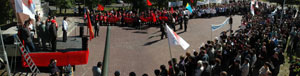 Rally in Kyzyl against alexistrative pressure in favour of United Russia. Tuva. Photo by Vitali Shaifulin