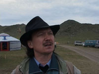 Андрей Борисов на съемках фильма в Якутии. Фото с сайта Евразия