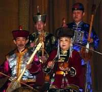 'Ene-Say' group from Tuva