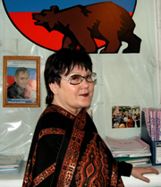 Марина Фирсова. Фото газеты Урянхай-Неделя