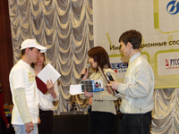 Kyrgys Alexei receives the Prize