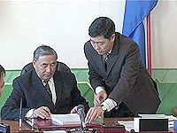 Tuvan Prime-Minister Sherig-ool Oorzhak. Photo by Government press-service