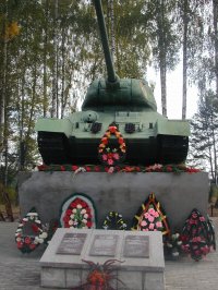 Mikhail Bukhtuyev’s tank -  used as a battering ram of an armored train - is among the objects subjected to voting for “7 Wonders of Belorussia”