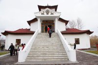 Buddhists of Tuva are praying for the people of Japan