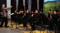 Духовой оркестр Правительства Тувы отметил трехлетие