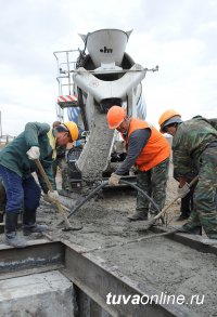 В Туве началось строительство трех детских садов