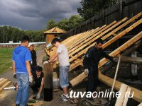 К реконструкции главного стадиона Тувы привлечены студотрядовцы