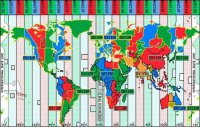 Тува, Хакасия, Красноярский край и Иркутская область вошли в пятую часовую зону