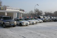 Автопарк тувинской полиции пополнился сразу 19 единицами новой техники