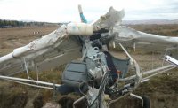 Вероятная причина падения в прошлом году самолета "Бекас" в Туве - неисправность двигателя