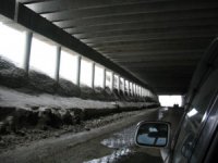 Защитный козырек на главной автотрассе Тувы вырастет до 1400 м