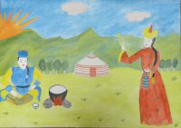 Конкурс детских рисунков: дорога к Храму заключается в умении дорожить малым