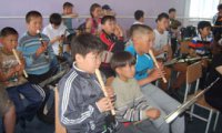 В Туве творческая лаборатория собрала рекордное количество юных музыкантов
