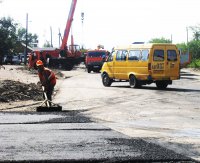 В Туве в три раза увеличены субсидии муниципалитетам на дорожные работы