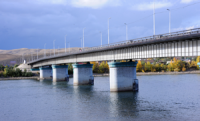 Главный мост Тувы будет закрыт для автотранспорта на четыре дня