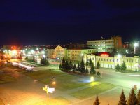Ночная прогулка по Кызылу