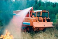 Тува получит спецтехнику для тушения лесных пожаров