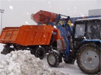 Кызыл. Борьба со снегом с переменным успехом