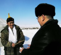 Члены правительства Тувы выехали в сельские районы поздравить чабанов с Шагаа