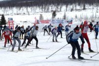 Спортсмены Кызыла и 8 кожуунов, включая отдаленный Тере-Хольский, участвовали в лыжных гонках на станции "Тайга"
