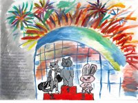 Рисунки юных художников Тувы в числе лауреатов конкурса "Россети глазами детей"