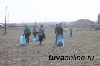 На Левобережных дачах Кызыла ударно потрудились волонтеры и дачники 6-го садоводческого общества