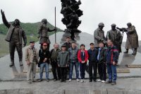 Девять скульпторов из регионов России, Монголии и Кыргызстана творят работы к юбилею Тувы и Кызыла