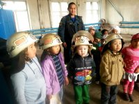 Детей в летних лагерях Тувы знакомят с правилами пожарной безопасности