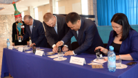 В Кызыле состоялось гашение марки, выпущенной к 100-летию единения России и Тувы