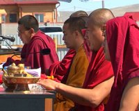 В столице Тувы освятили площадку под строительство нового буддийского храма