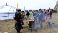 Юрта из Монгун-Тайги признана лучшей на Наадыме в Туве