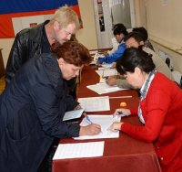 На 15 часов в Туве в выборах депутатов республиканского парламента приняло участие 45% избирателей