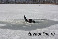 В Туве объявлена операция «Тонкий лед»