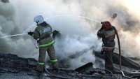 Пожарные спасли магазин в Кызыле