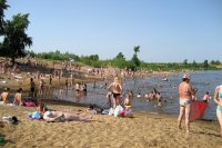 В Кызыле готовится к открытию городской пляж в Национальном парке им. Н.Гастелло