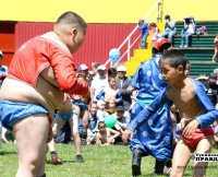 В хуреше юных спортсменов Тувы боролось 850 участников