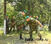 В Туве побывали "Русские витязи"