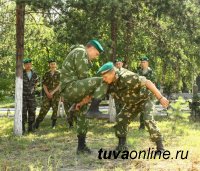 В Туве побывали "Русские витязи"