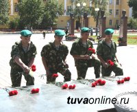 В Туве побывали "Русские витязи"