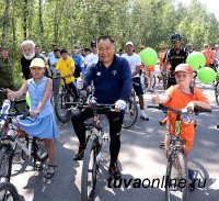 В Кызыле открылась «Дорожка Здоровья» со станциями Мегафон, Тывасвязьинформ, Тывамолоко, Пограничная…