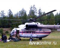 Авиация МЧС России привлекается на тушение лесных пожаров в Тоджинском районе Тувы