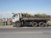 Кызыл: Грузовики, перевозившие мусор без покрытия пологом, оштрафованы