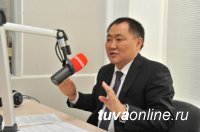 Глава Тувы дал интервью на радио "Комсомольская правда"