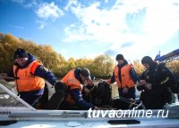 Тува. Спасатели ищут без вести пропавшего на озере Нойон-Холь