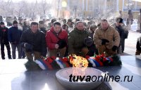 В столице Тувы состоялся митинг, посвященный 27 годовщине вывода советских войск из Афганистана