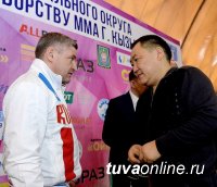 Команда Тувы заняла первое место в общекомандном зачете на Чемпионате Сибирского Федерального Округа по СБЕ ММА