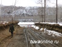В Туве закрыты четыре из пяти ледовых переправ