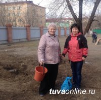 К 100-летию школы № 1 города Кызыла ее двор прирастет новыми  деревьями и кустарниками – подарками от школьников нынешних и прошлых лет