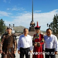 Президент Татарстана Рустам Минниханов делится своими впечатлениями о Туве на странице в Instagram